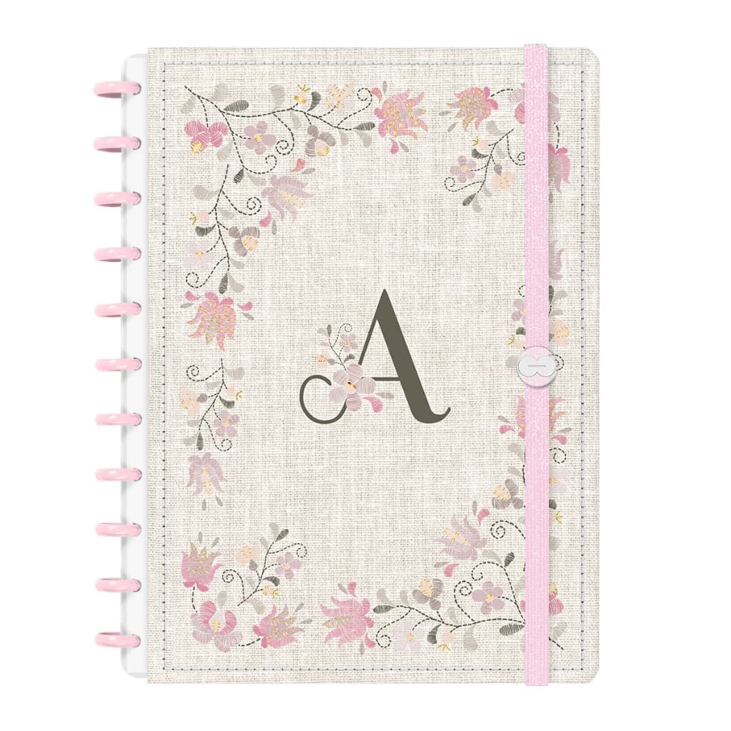 Caderno Iscool Disc Inteligente 80 Folhas Entrepontos Monograma