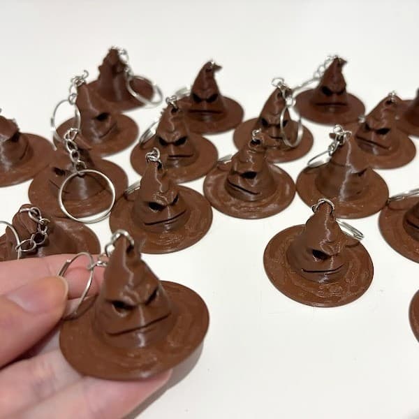 Chaveiros Harry Potter Chapéu Seletor  Simbolo com argola - Lembrancinha, Brinde