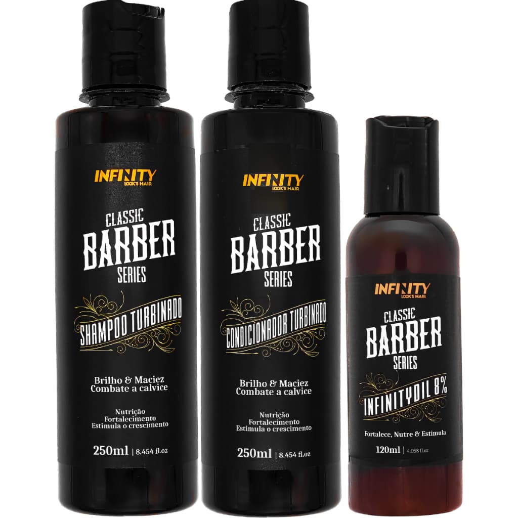 KIT INFINITY CRESCIMENTO SHAMPOO E CONDICIONADOR DE 250ML + LOÇÃO CAPILAR 120ML