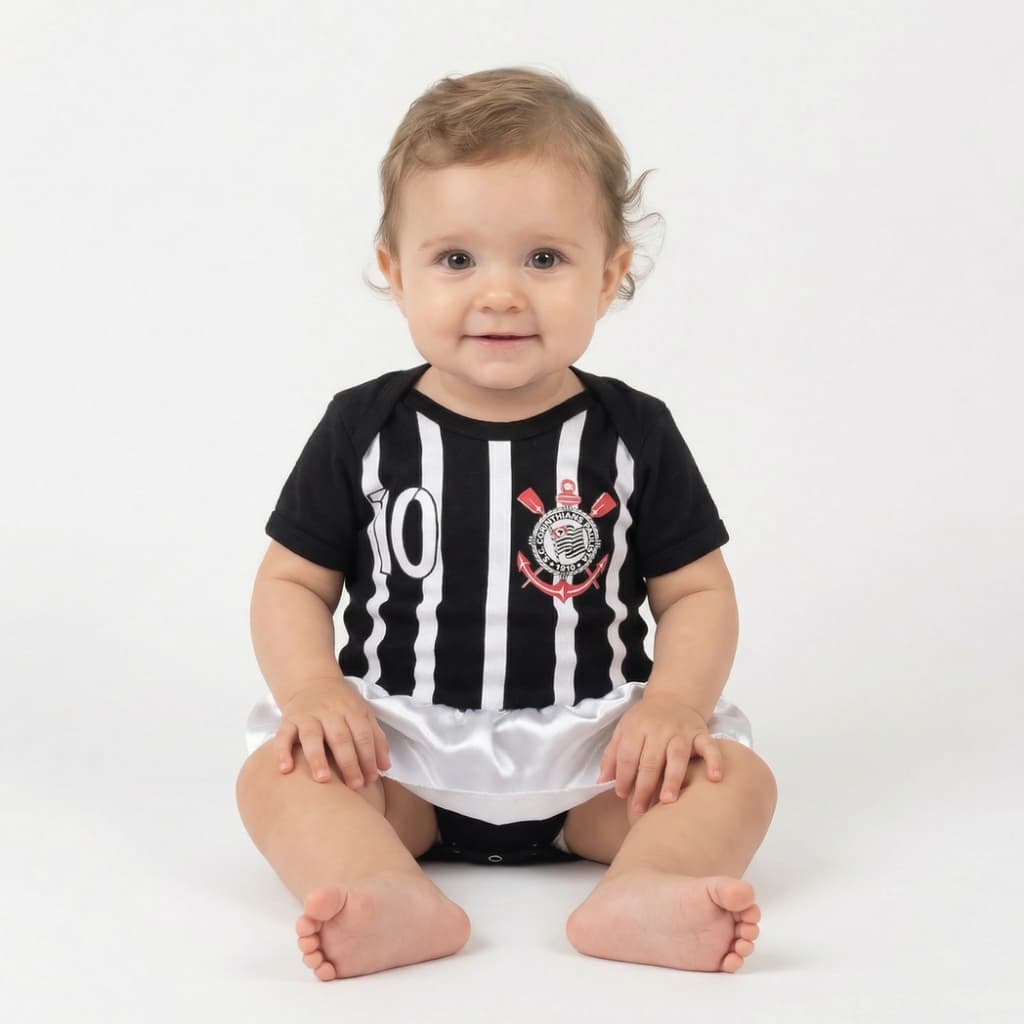 Body Bebê Menina Baby Macacão Mesversario Enxoval Conjunto Envio Rápido