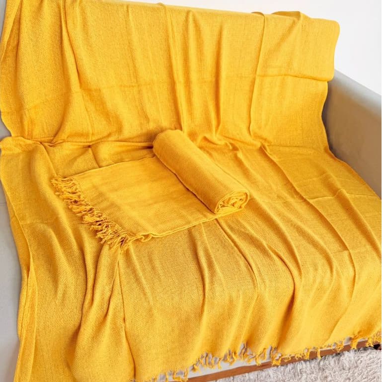 Manta King Gigante Para Sofá ou Cama Decorativa 300x180 mts Decoração Para Casa Luxuosa Capa Protetora King 100% Algodão