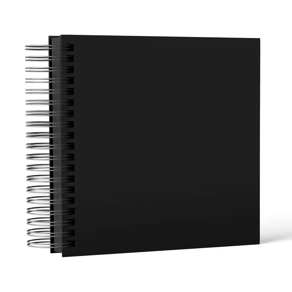 Álbum Scrapbook 20x20 (Quadrado) | Caderno de Memórias, Álbum para Fotos com Capa Dura