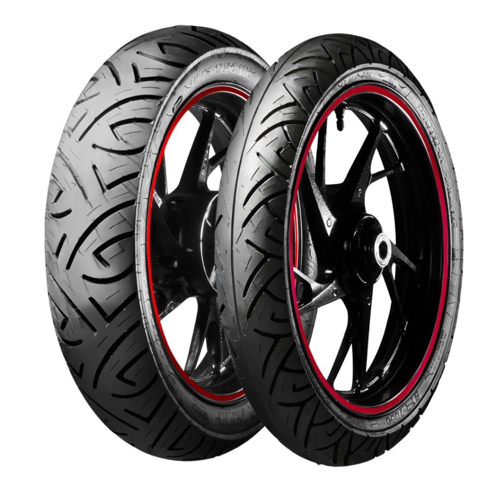 Par Pneus Traseiro 140/70-17 Dianteiro 110/70-17 Sem Câmara TODAS MOTOS Novos Original Pro Tork