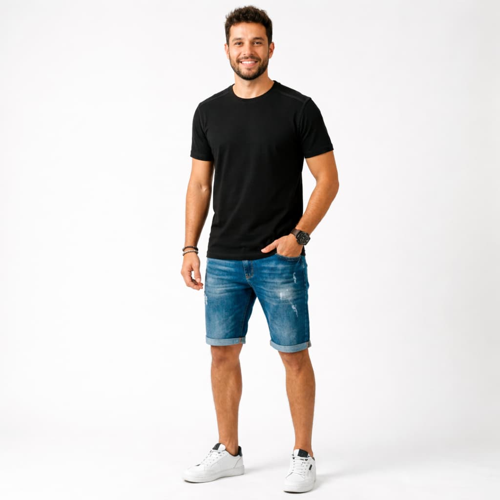 Camiseta Costura Reforçada Ombro A Ombro 100% Algodão Macia Qualidade Premium