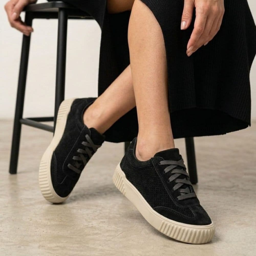 Tênis Sneaker Feminino Casual Plataforma Alto Conforto Dia A Dia Na Moda Versátil