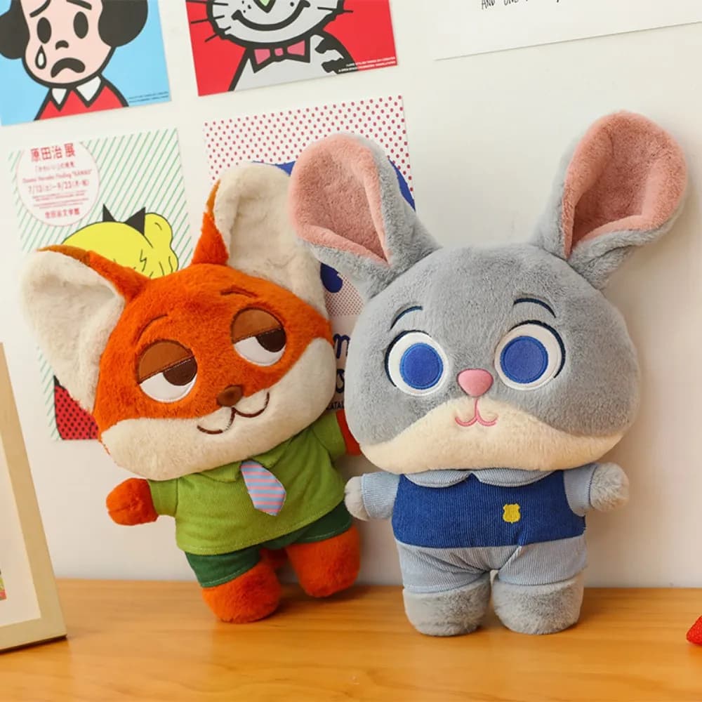 Pelúcia Zootopia 2 Judy Nick Temos Todos Personagens