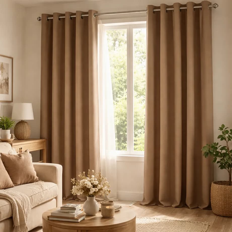 Cortina Blackout sala quarto blecaute corta luz tecido Premium