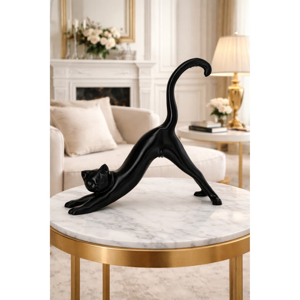 Gatos Decorativos Minimalistas Escultura Decoração Moderna Quarto Sala Presentes Felinos
