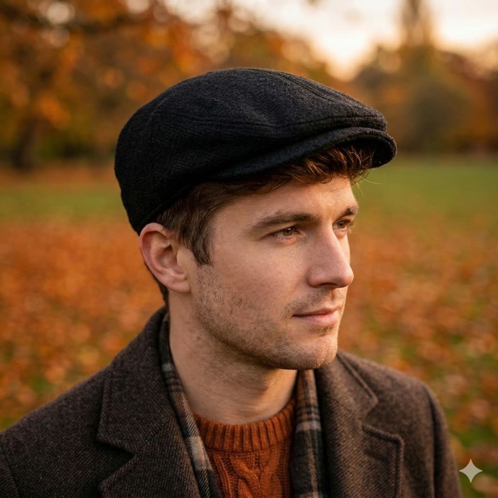 Boina Inglesa Unissex Vintage Retrô Estilo Peaky Blinders Ajustável Confortável Masculina Feminina
