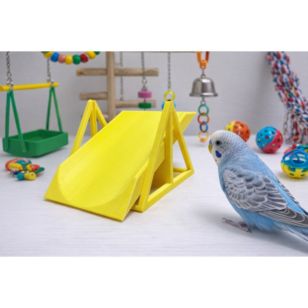 Parque Interativo gangorra Brinquedo Educativo para Aves, Papagaio, Periquitos, Calopsitas BGG0185