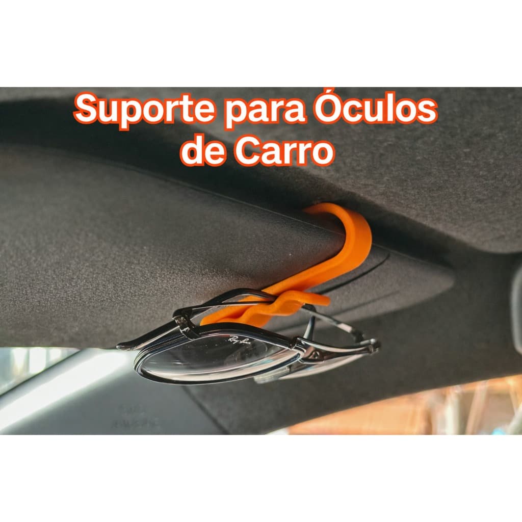 Clipe de Óculos Para Usar no Quebra Sol de Carros