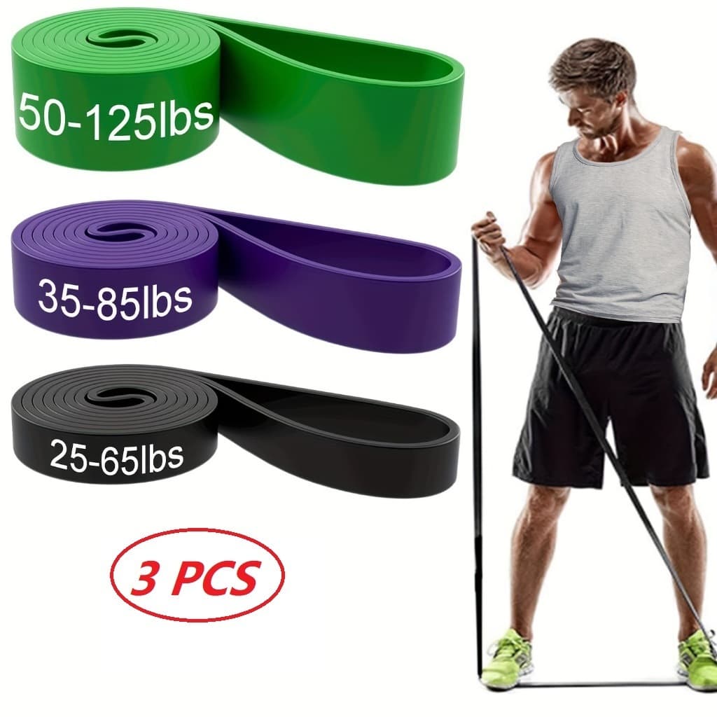Super Band Elástico Borracha Crossfit Extra Forte Faixas de Resistência