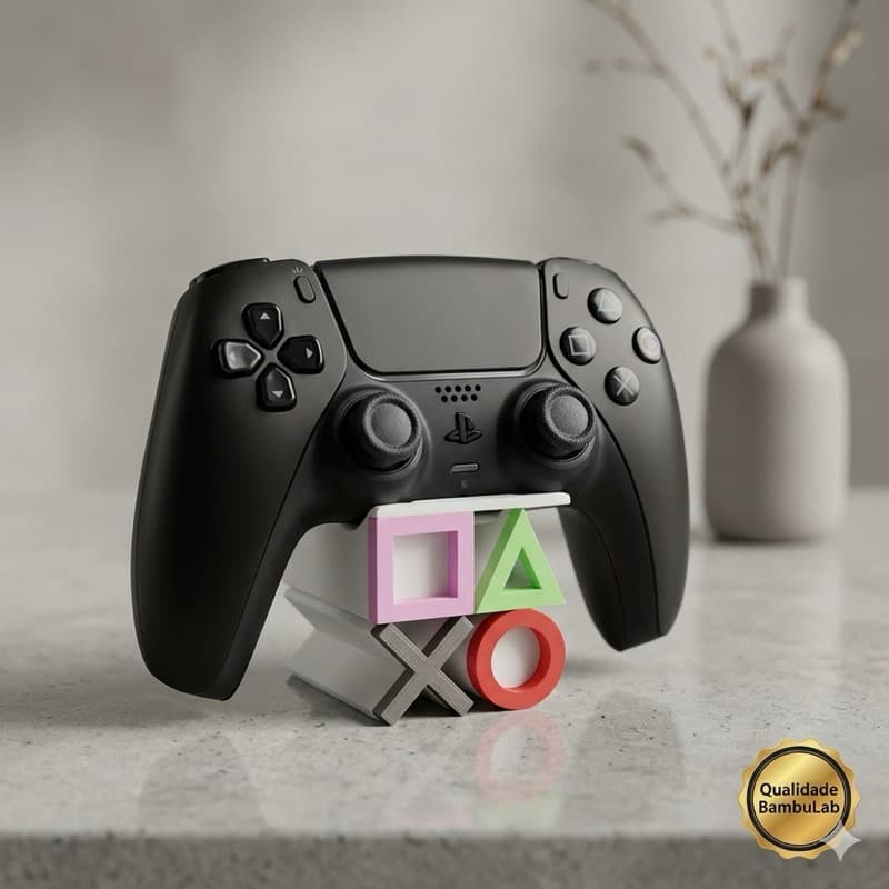 Suporte para Controle PS5 (DualSense) – Edição Colorida PlayStation
