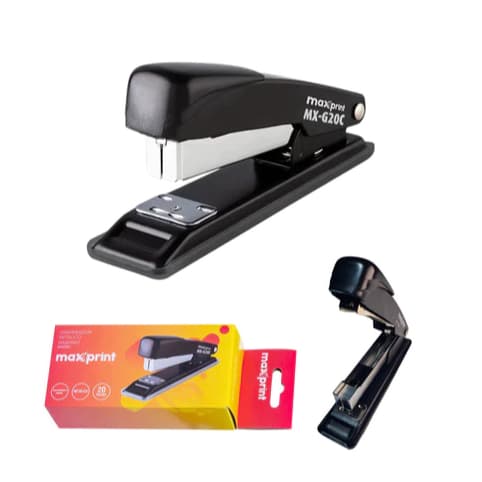 Grampeador Metal 20 Folhas MX-G20C 714465 Maxprint