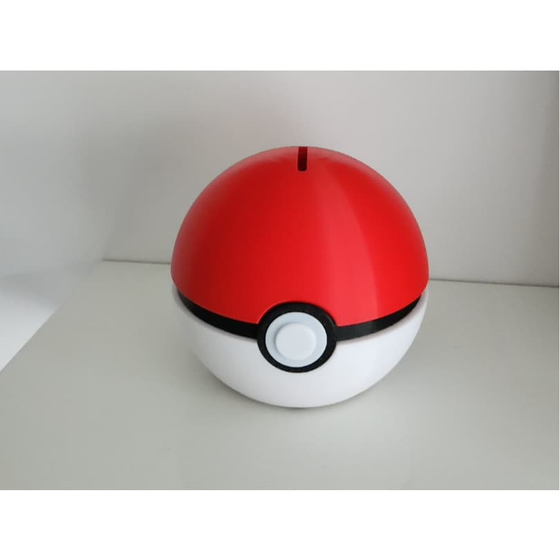 Cofrinho de Moedas Personalizado Pokebola Presente