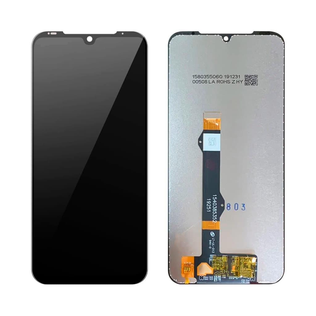 Tela Display Moto G8 Plus Incell Preta Sem Aro