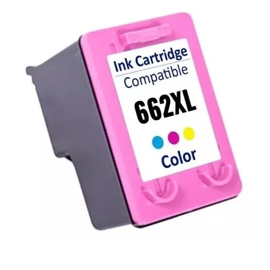 Cartucho Compatível 662Xl Colorido Alto Rendimento  2546, 3546 e Mais