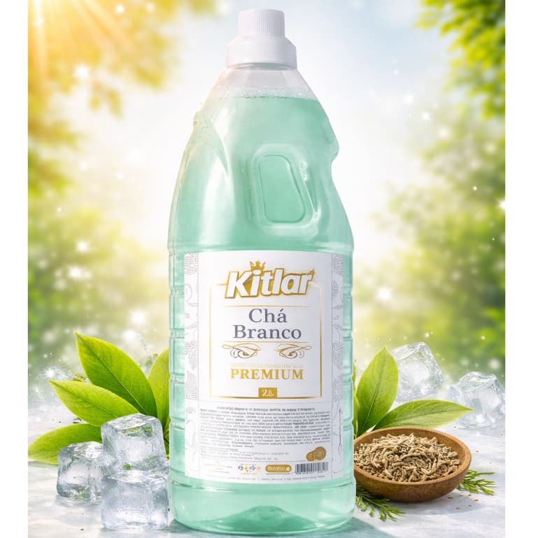 Limpador  Chá Branco Premium 2L KITLAR Perfume Intenso e Longa Duração