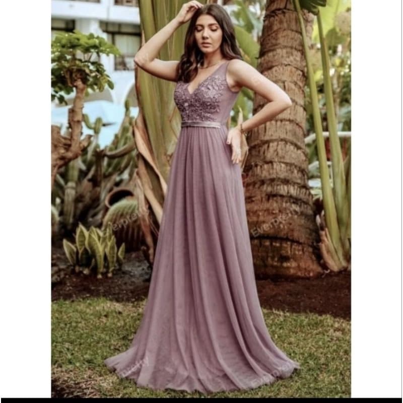 Vestido de Festa Formatura Cor Rose Tamanho M Novo