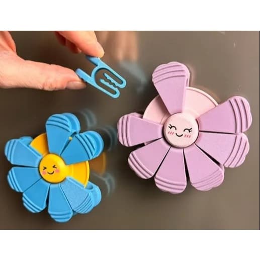 Prendedor de Saco Hermético Reutilizável Clip Vedador Alimentos Cozinha Kawaii Flor Mantém Crocante