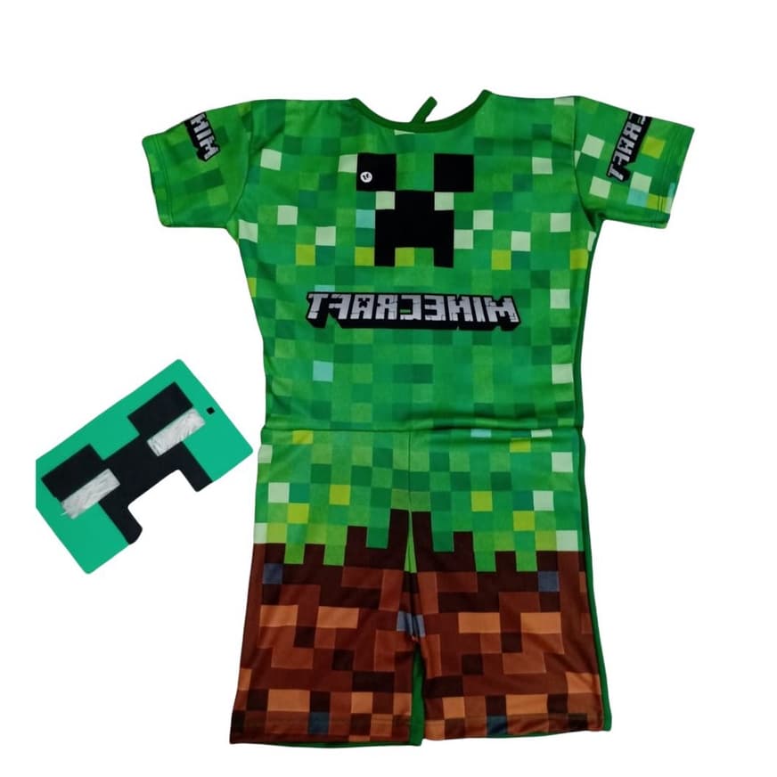 Fantasia Minecraft para Crianças – Carnaval, Festas e Eventos