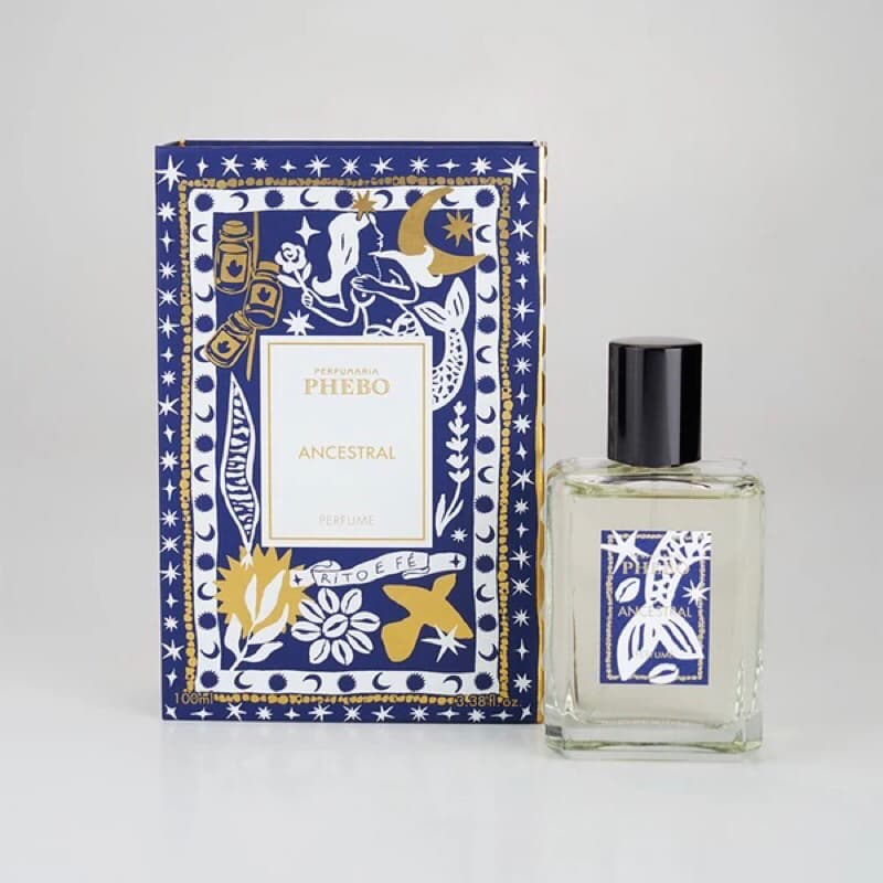 Perfume Ancestral Phebo 100ml - Granado - Sálvia, Pera, Rosa, Tonka, Lavanda, Musk