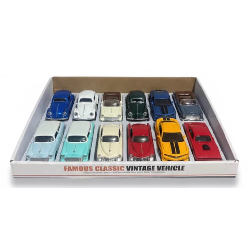 Miniatura de Aço com Fricção – Detalhes Realistas e Portas que Abrem!