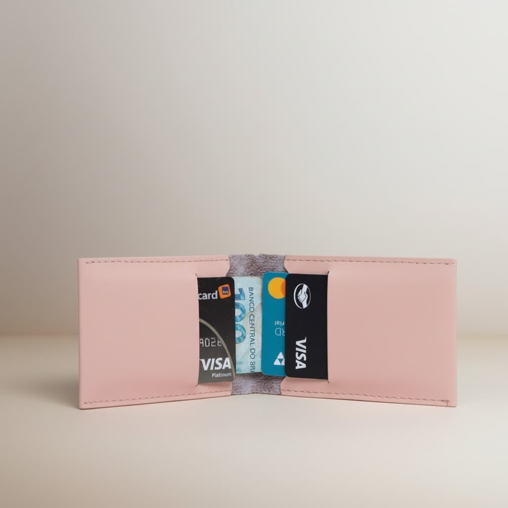 Kit 30/40 Porta Cartão Basico Slim Masculino Feminino Renda extra dia dos pais