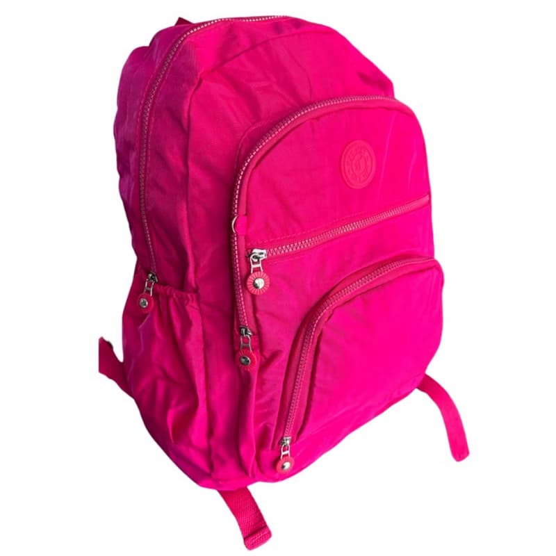 Mochila Escolar Grande Juvenil em Tactel Nylon Feminina Masculina Ideal para Trabalho Faculdade