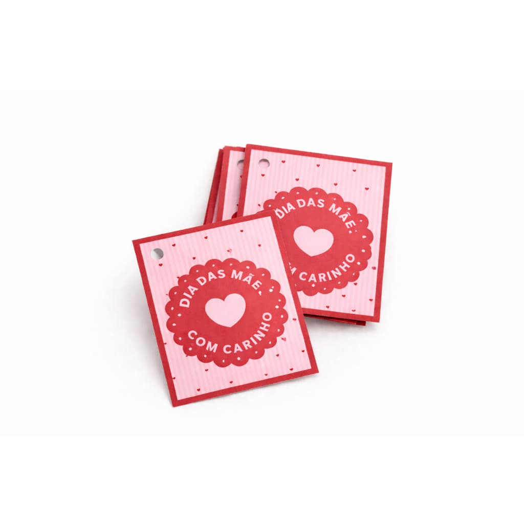Kit 50, 100 Tags Personalizadas | Presentes | Tag 4x5cm | Mimos Cliente | Personalizados
