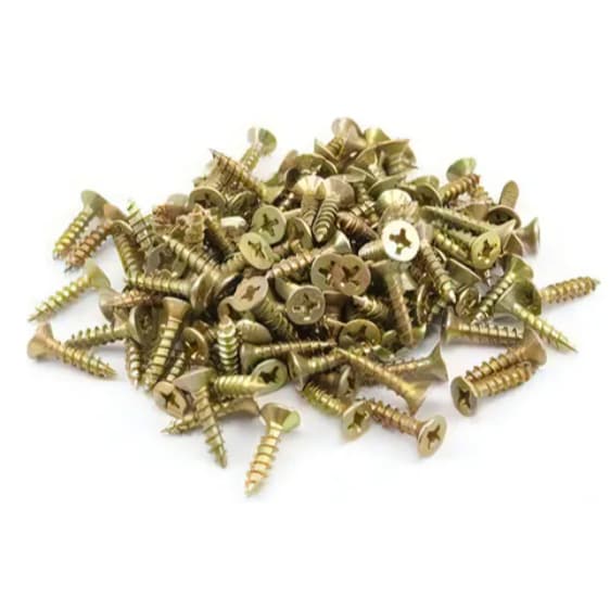 Parafuso Chipboard Cabeca chata para madeira 4,0x14 - 100 pcs