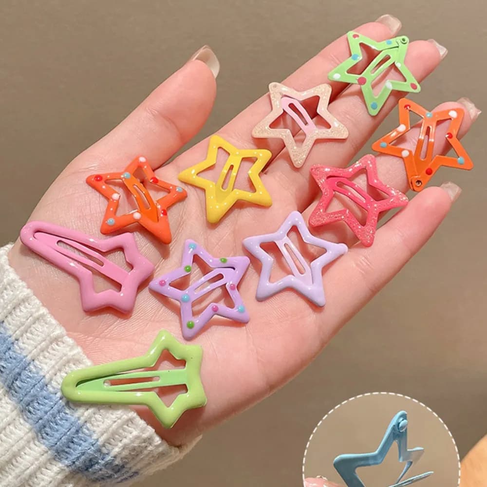 30/60/120 Presilha de Cabelo Grampo de Feminino Acessórios de Cabelo Colorido Estilo Coreano Kawaii