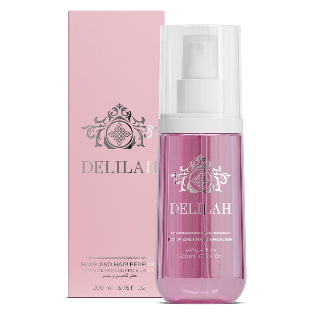 Delilah Body And Hair Afeer Feminino 200ml Perfume para Corpo e Cabelo Fragrância Suave e Duradoura