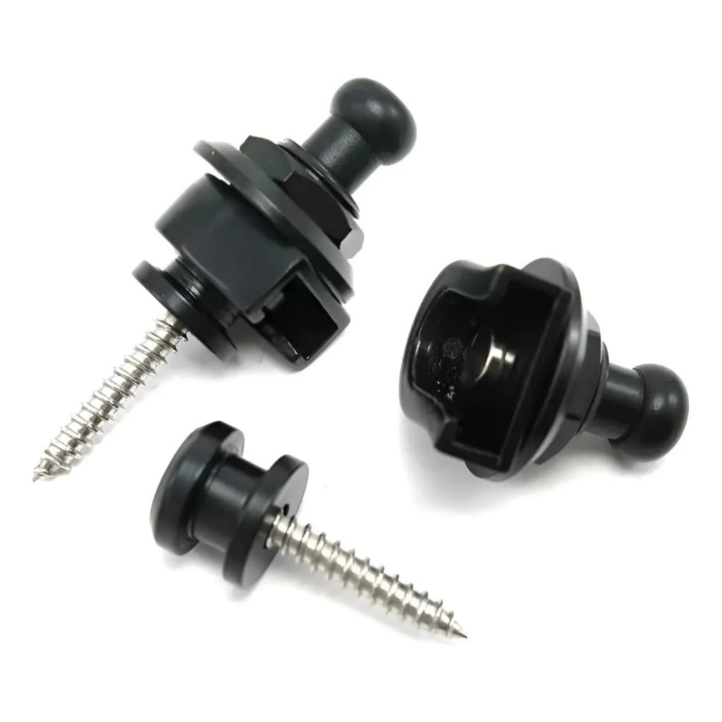 Trava De Correia Strap Lock Smart para Guitarra, Violão & Baixo