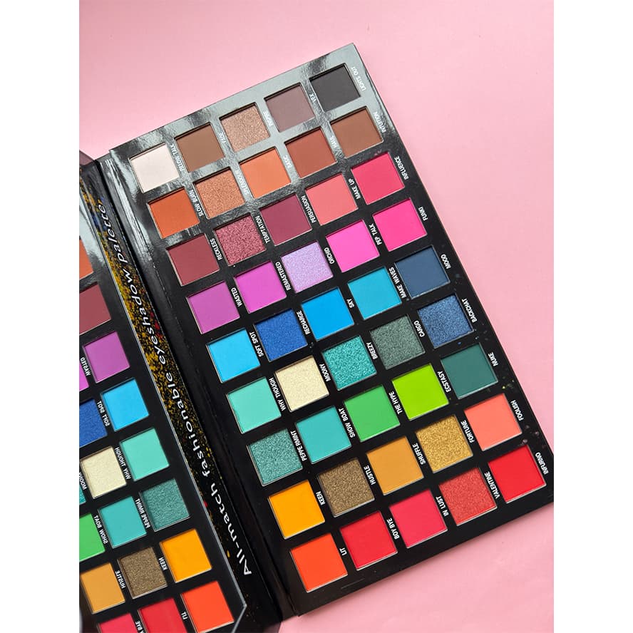 Lové Rain Luxy Dazzling Paleta de Sombras com 45cor
