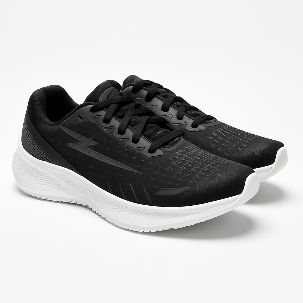 Tênis Masculino Esportivo Leve Antiderrapante Corrida Academia Casual Confortável – Preto Pay Poper