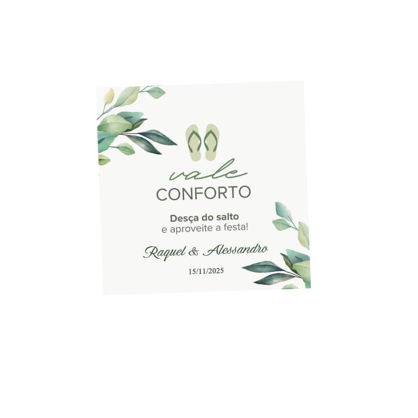 Vale Conforto Floral Verde - Azul Serenity
