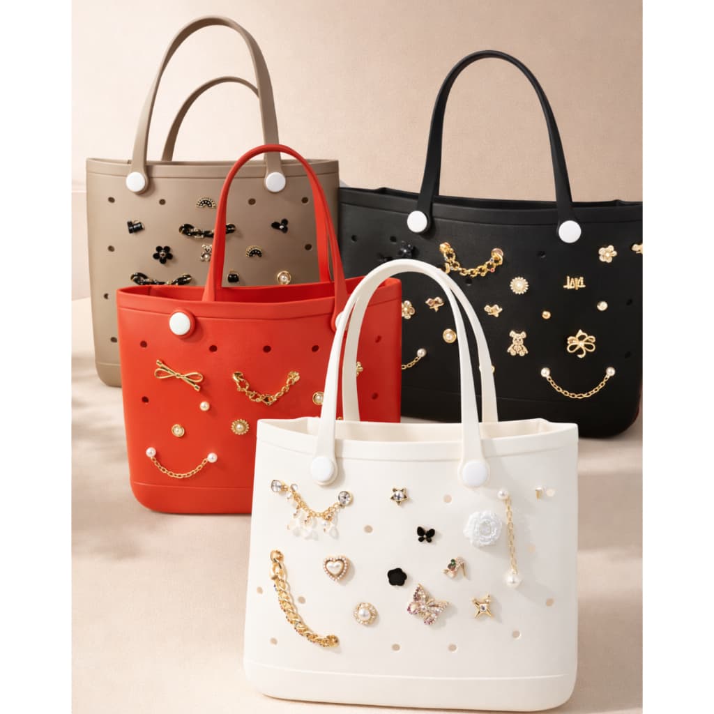 Bolsa de praia em EVA  com furo acompanha 6 pingentes
