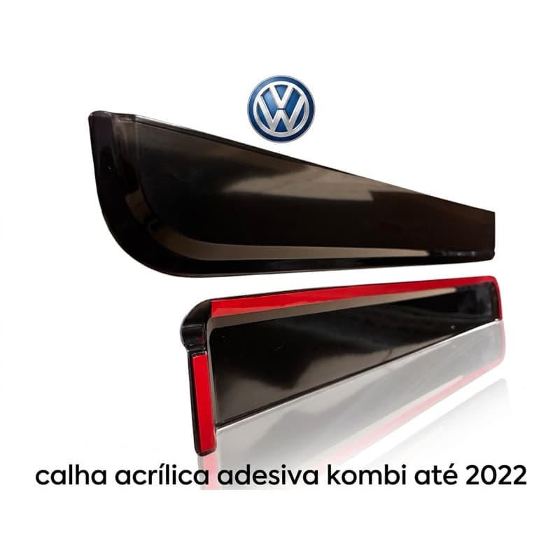 Calha Defletor De Chuva Kombi 1978 A 2022 Acrílico