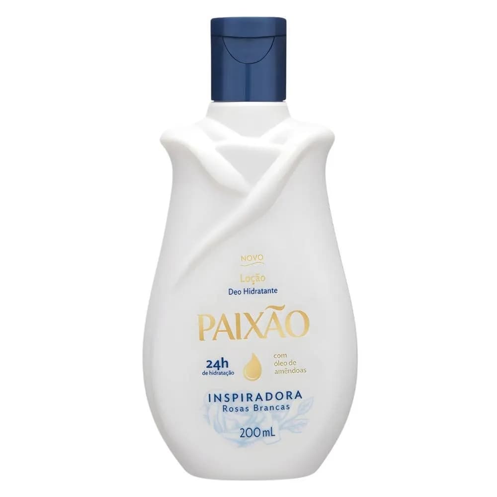 Creme Hidratante Corporal Paixão Inspiradora Rosas Brancas 200ml (Creme Paixao)