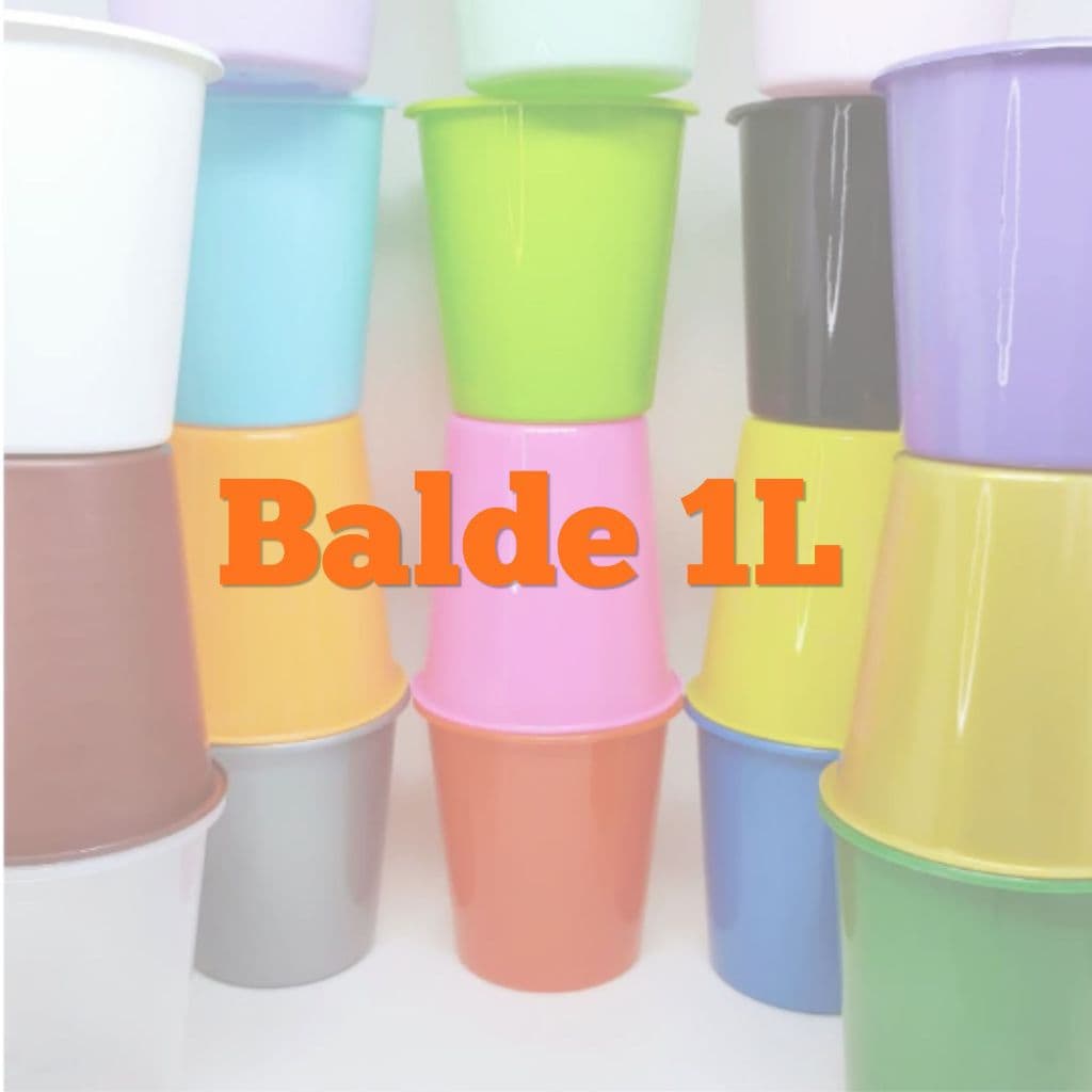 Baldinho Para Pipoca 1 Litro Cineminha VARIAS CORES- Balde pipoca 1L