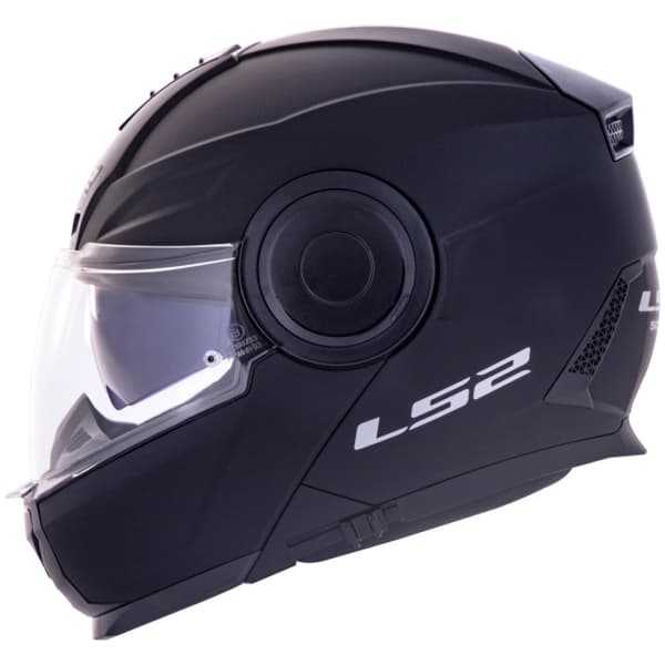 CAPACETE LS2 SCOPE FF902 MONOCOLOR MATTE ESCAMOTEÁVEL – Preto Fosco