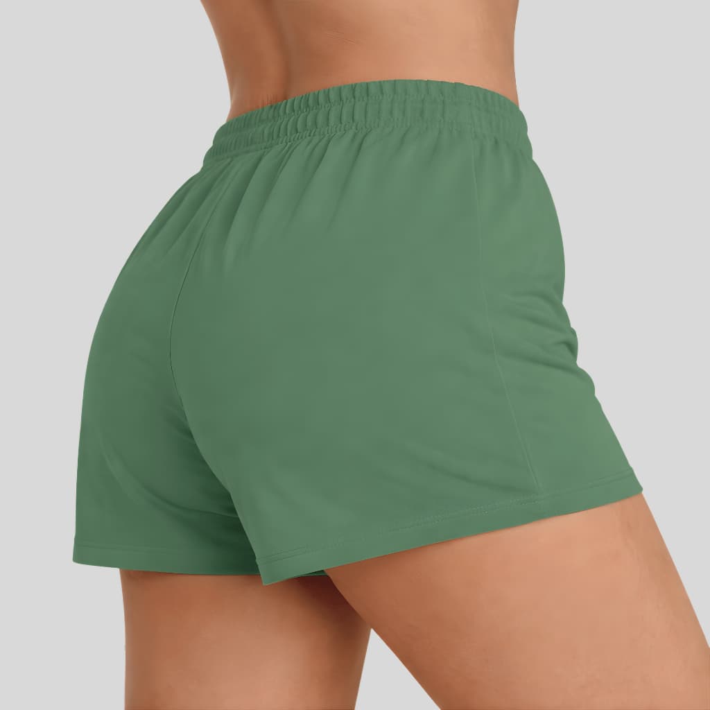 Short Feminino Tactel Leve Macio Conforto Versatil Seca Rapido Dia Dia Praia Piscina Envio Imediato