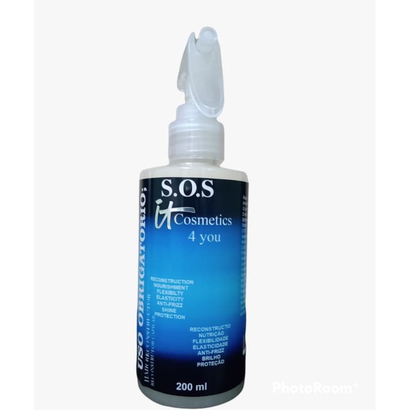 S.O.S anti emborrachamento/ reconstrutor e doador de brilho 250 ml