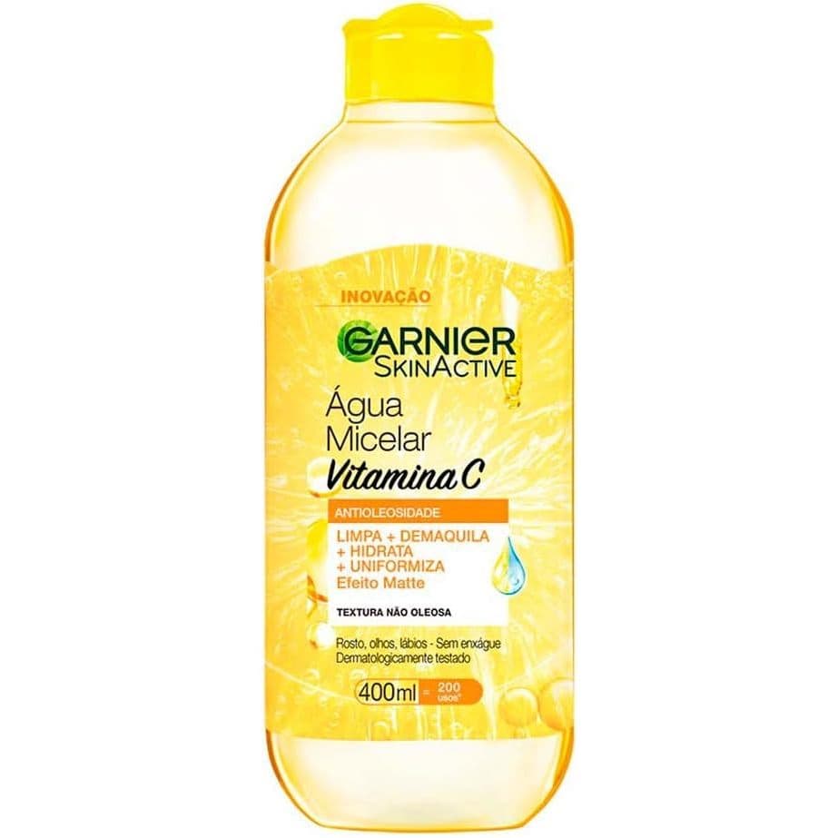 Água Micelar Garnier Skin Active Antioleosidade com Vitamina C 400ml