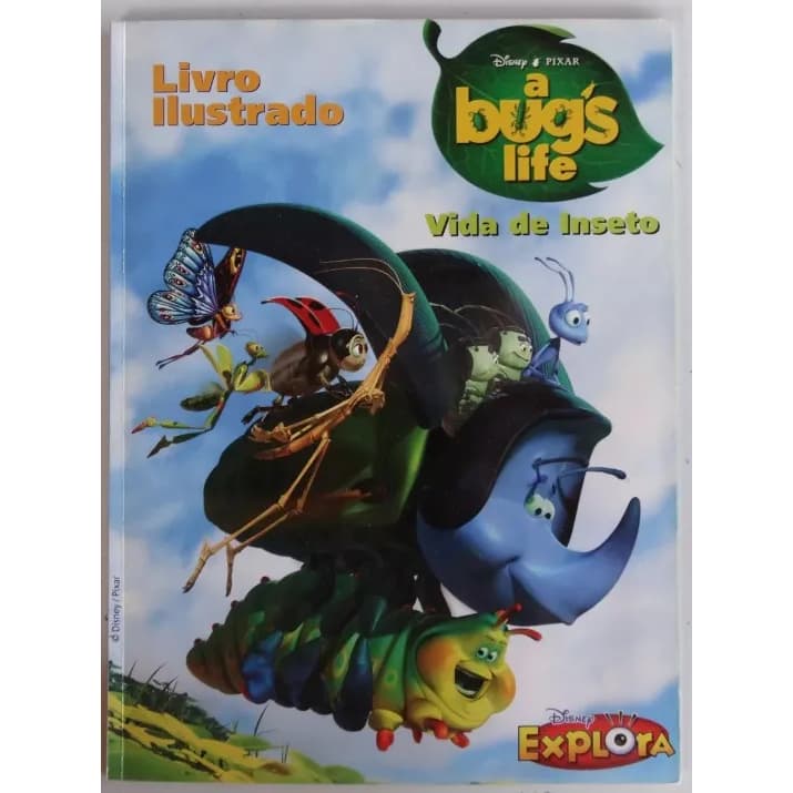 Álbum de Figurinhas - Vida de Inseto - A' Bugs Life - Vazio