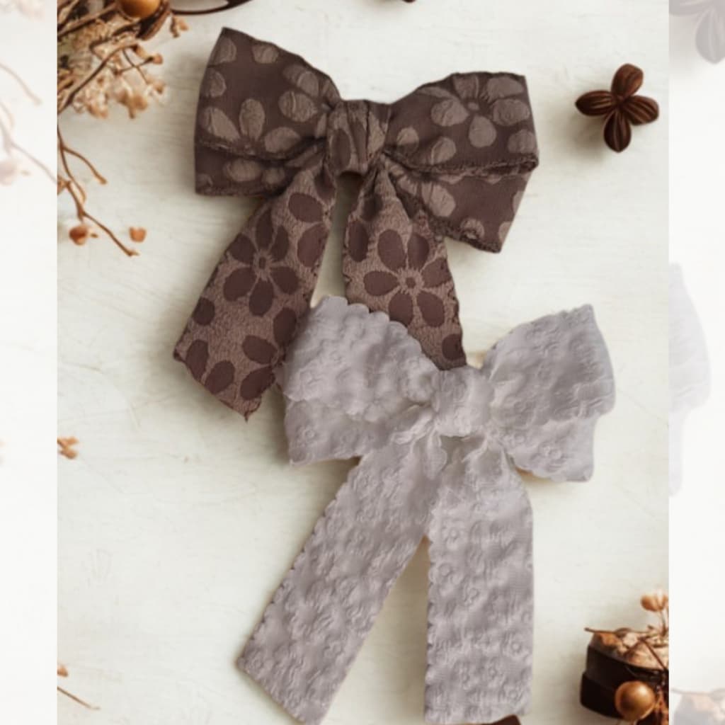 laço infantil/ laço festa/ laço de cabelo/ laço branco