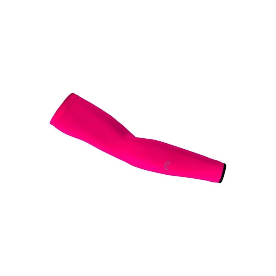Manguito Ciclismo e Motociclismo Savancini Rosa Neon - Par