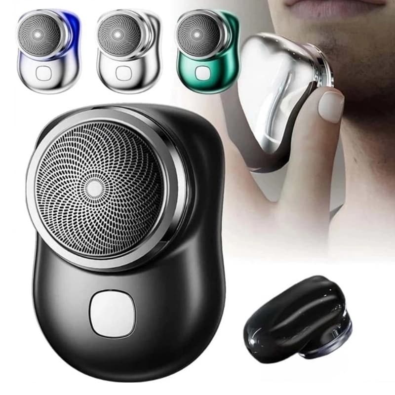 Mini Barbeador Elétrico Portátil | À Prova d'Água com Carregamento TYPE-C