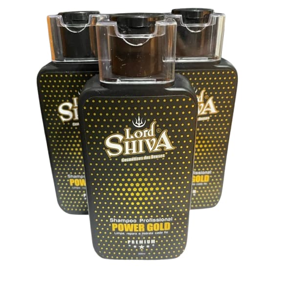 Shampoo Profissional Hidratação Nutritiva Limpeza Profunda e Controle de Ph LORD SHIVA PREMIUM 300ML